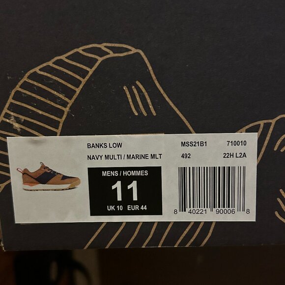 FORSAKE Banks Trail Low Sneaker Hiking Shoe Sz 11 ~ Brand New! - Picture 9 of 9